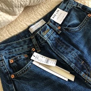 BRAND NEW Topshop Tall Straight Leg Jeans, Blue jeans, women jeans